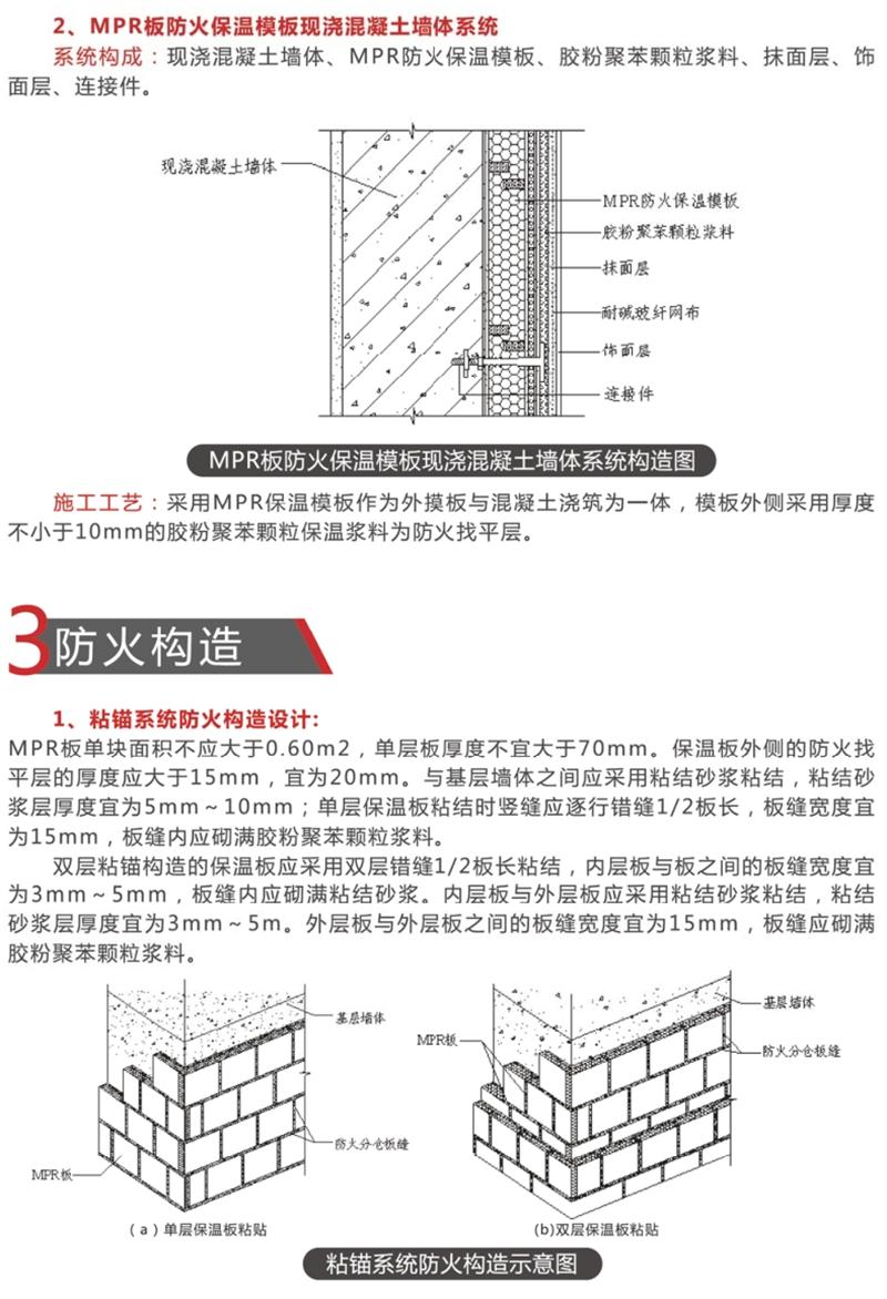 MPR复合塑料微泡板：外墙防火保温技术体系(图8)