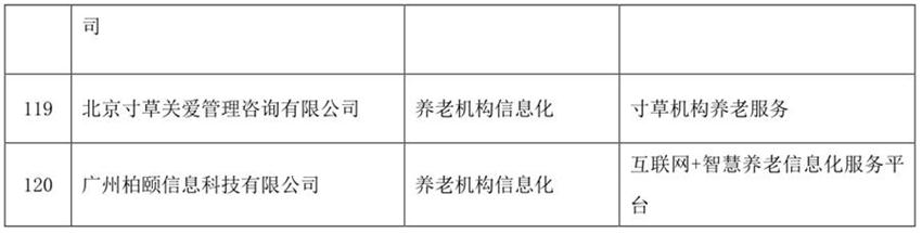 《智慧健康养老服务推广目录（2020年版）》公示(图8)